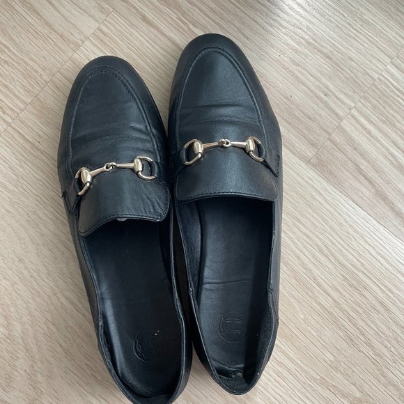 massimo dutti women's classic leather loafers size 37 - Picture 1 of 8